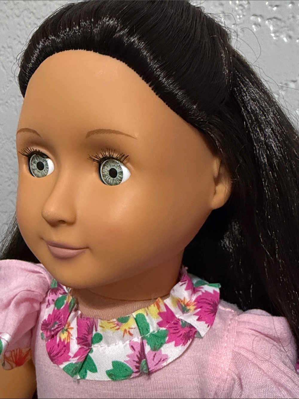 Our Generation 18 inch Doll in Pink Floral Dress - Picture 6 of 16